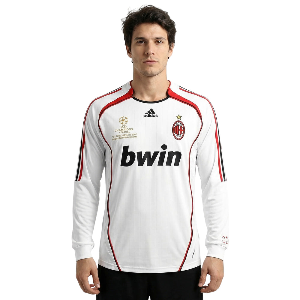 AC Milan Visitante 06/07 - Manga Larga - Final de la Liga de Campeones