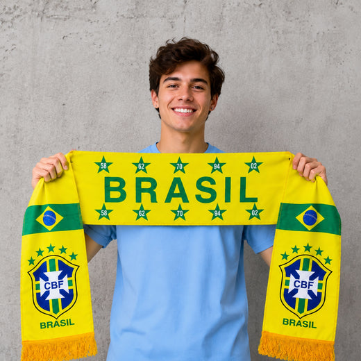 Scarf - Brazil - Yellow and Green