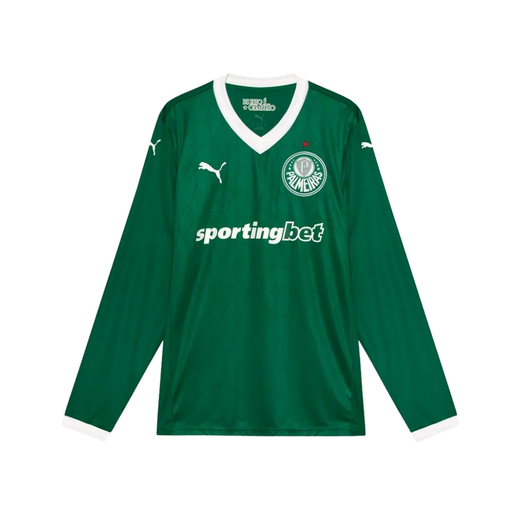 Palmeiras Domicile 25/26 - Manches Longues - Vue de face