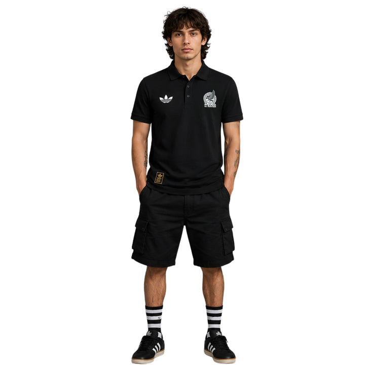 Mexique Polo 26/27 - Coupe du Monde 2026 - Noir