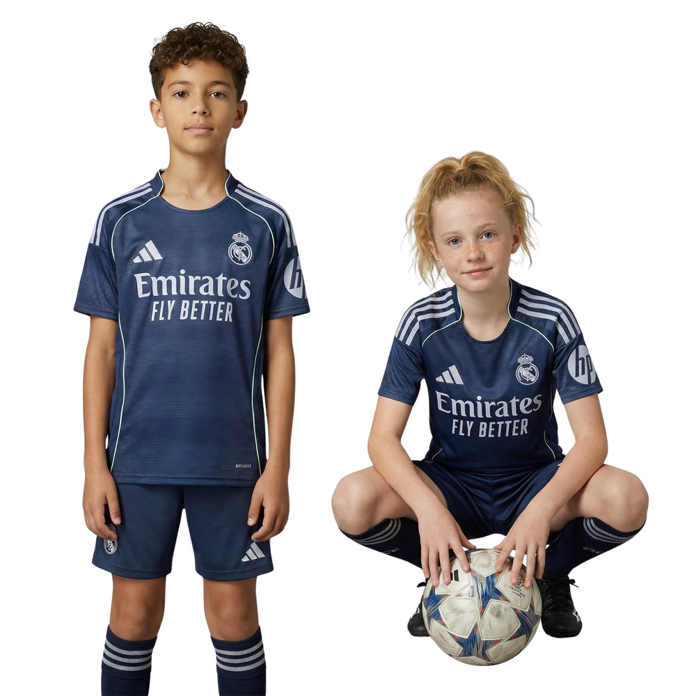 Kit Infantil Real Madrid Visitante 25/26