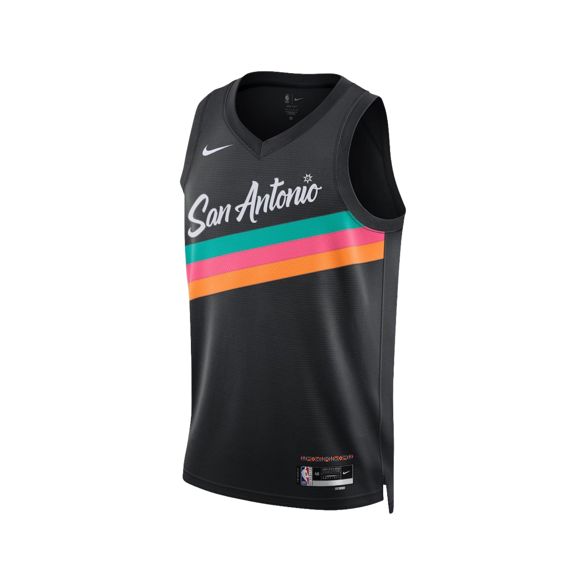 San Antonio Spurs City Edition 25/26 - Vue de face