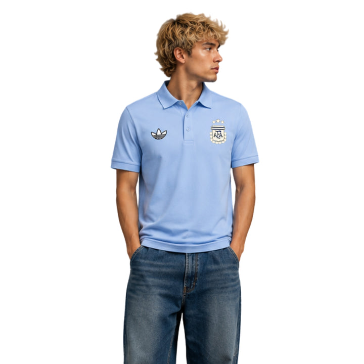Argentine Polo 26/27 - Coupe du Monde 2026 - Bleu Clair