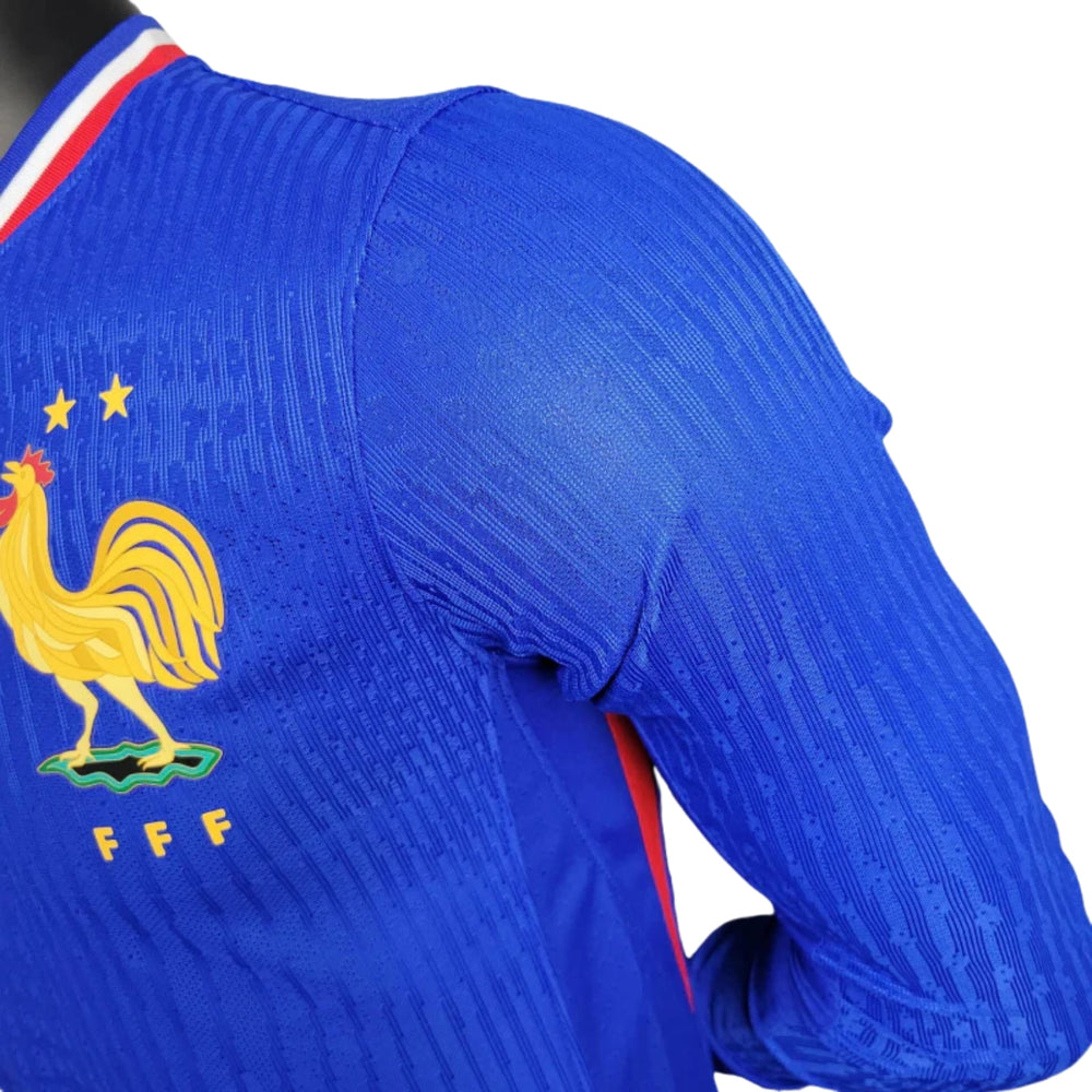 Camiseta Francia Local 24/25 - Manga Larga - Versión Jugador