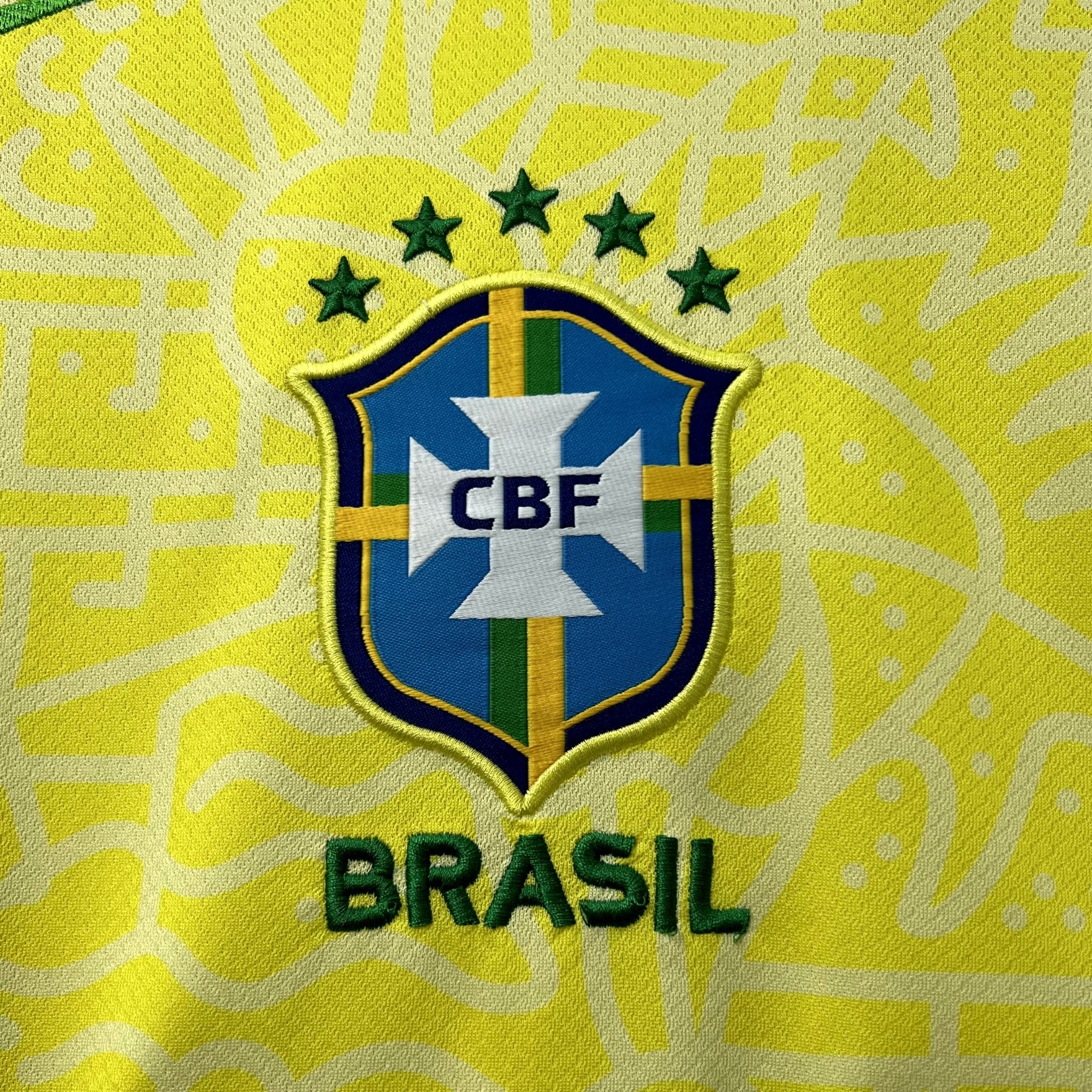Maillot Brésil Domicile 24/25 — détail 2
