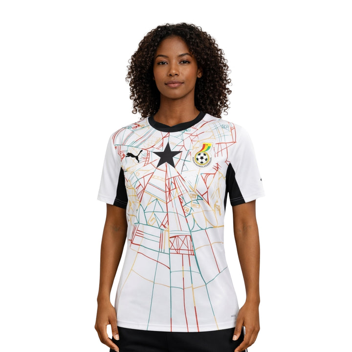 Ghana Domicile 26/27 - Coupe du Monde 2026 - Version Féminine