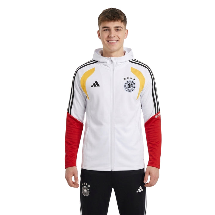 Allemagne 26/27 - Survêtement - Zip Complet - Blanc, Rouge et Jaune 2