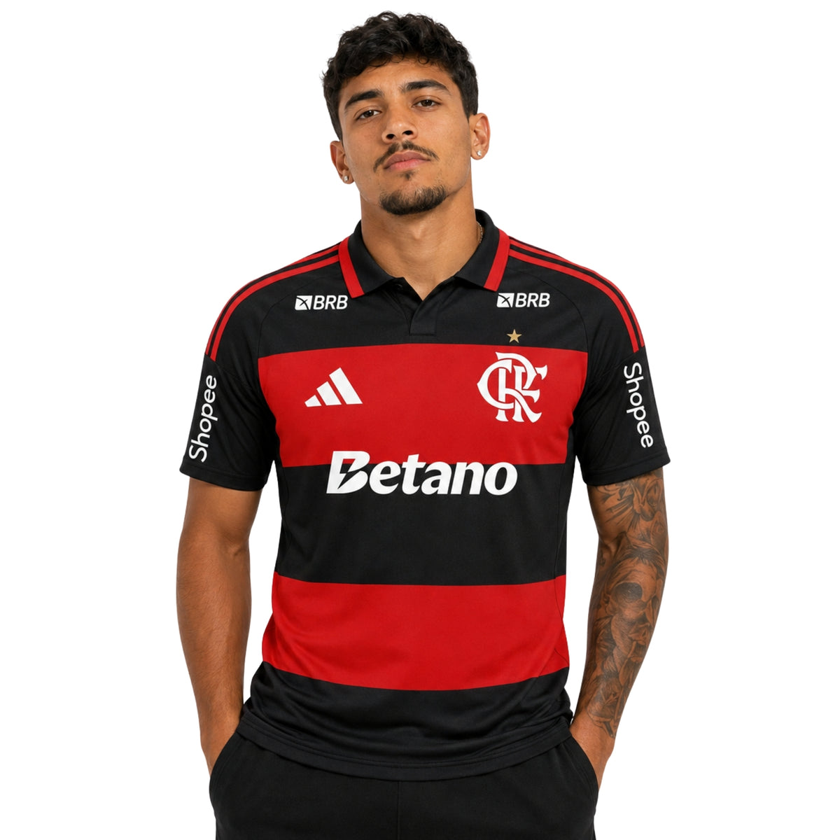 Flamengo Domicile 26/27 - Tous les Sponsors