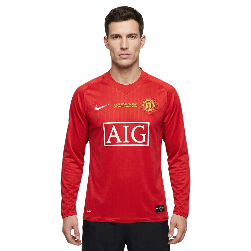 Manchester United Domicile 07/08 - Manches longues - Finale de la Ligue des champions