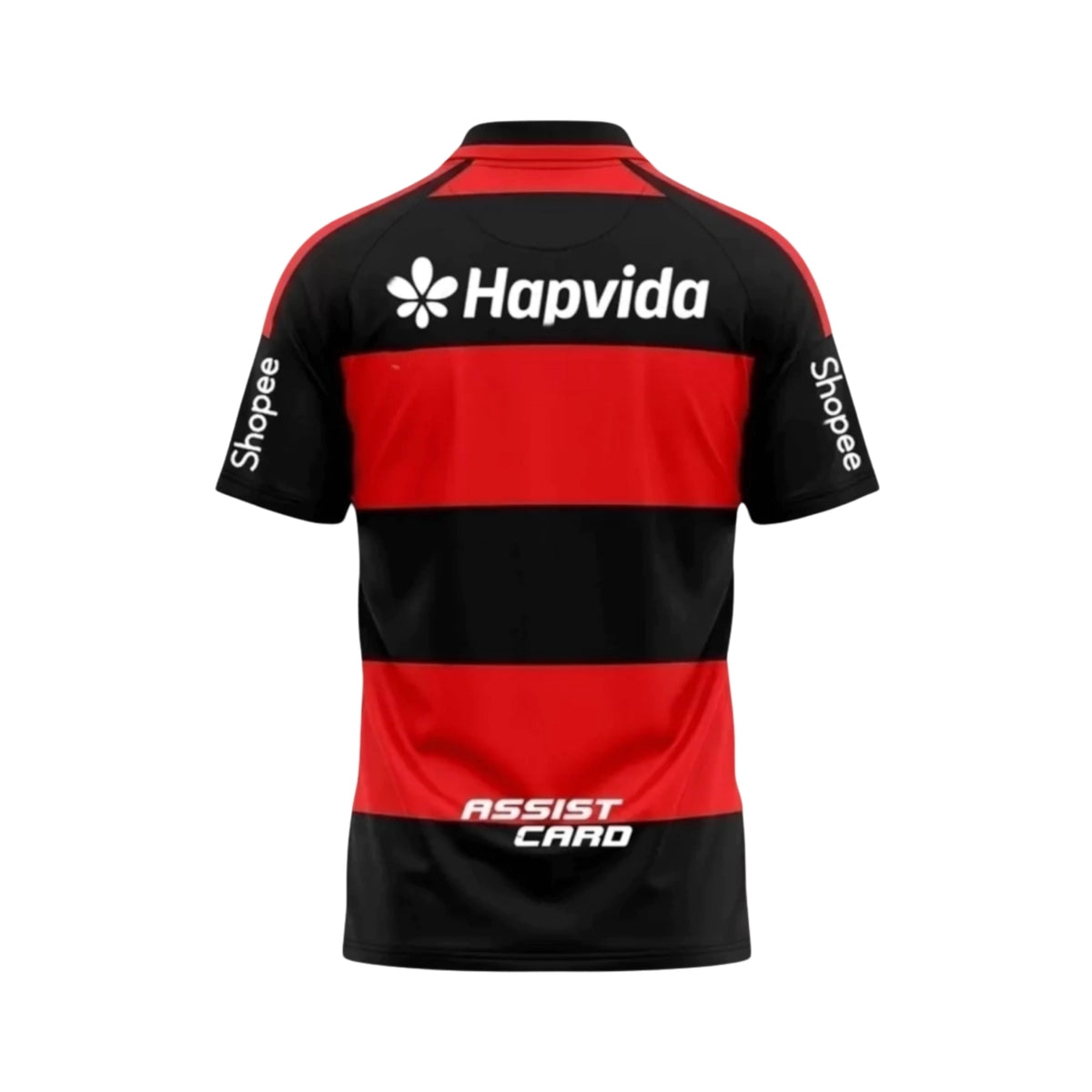 Flamengo Domicile 26/27 - Tous les Sponsors - Vue de dos