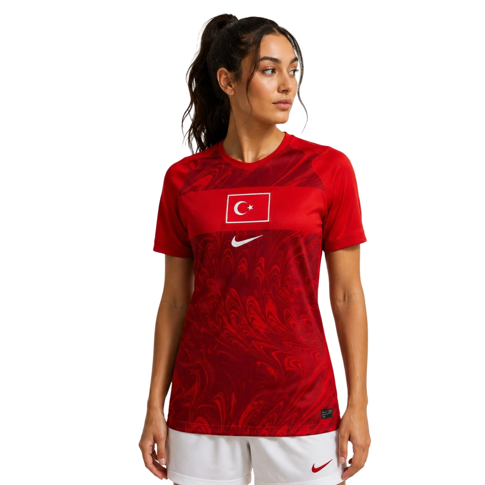 Camiseta Turquía Visitante 26/27 - Copa del Mundo 2026 - Versión Femenina