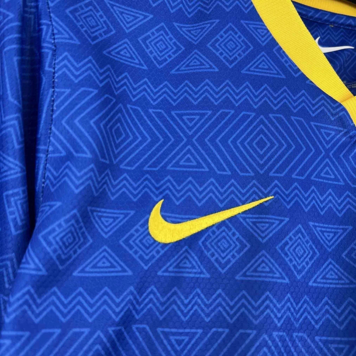 Brésil Édition Spéciale 26/27 - Coupe du Monde 2026 - Version Joueur - Bleu et Jaune
