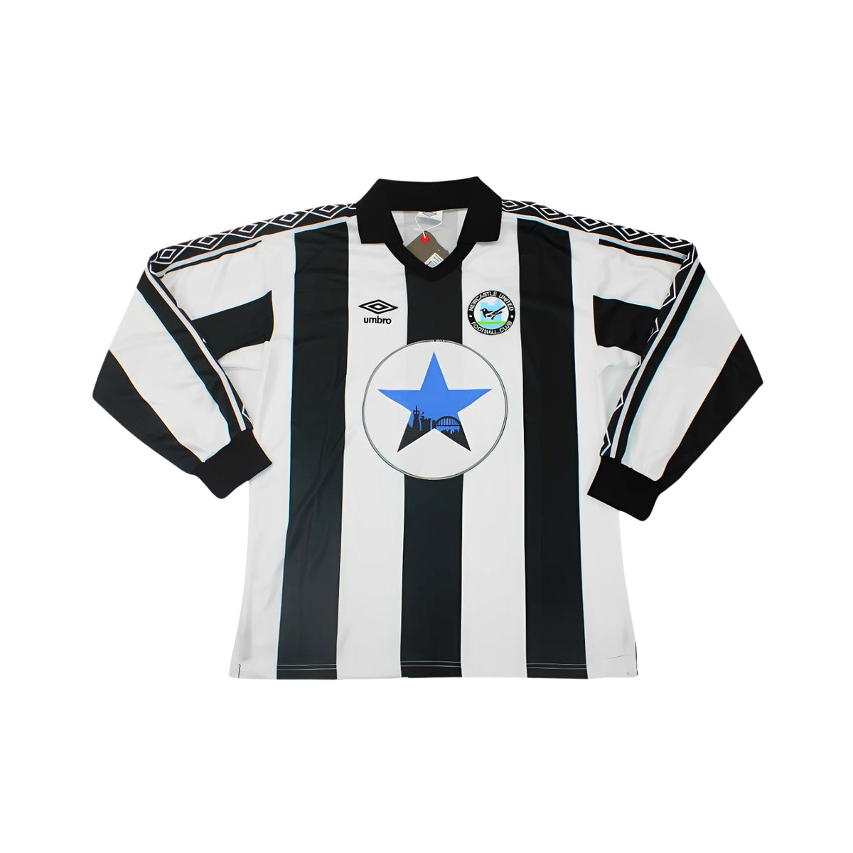 Newcastle United Home 80/81 - Long Sleeves - Front view