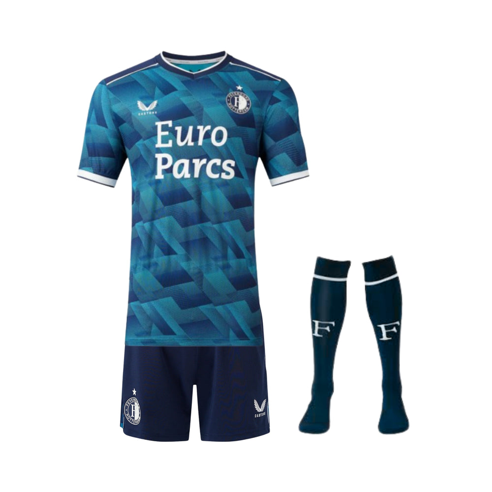Kit Infantil Feyenoord Visitante 23/24