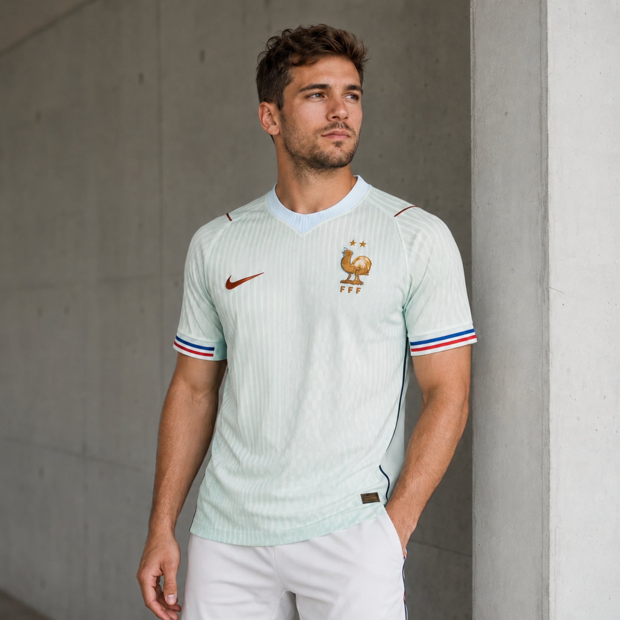 Maillot France Extérieur 26/27 - Coupe du Monde 2026 - Version Joueur, vu de dos
