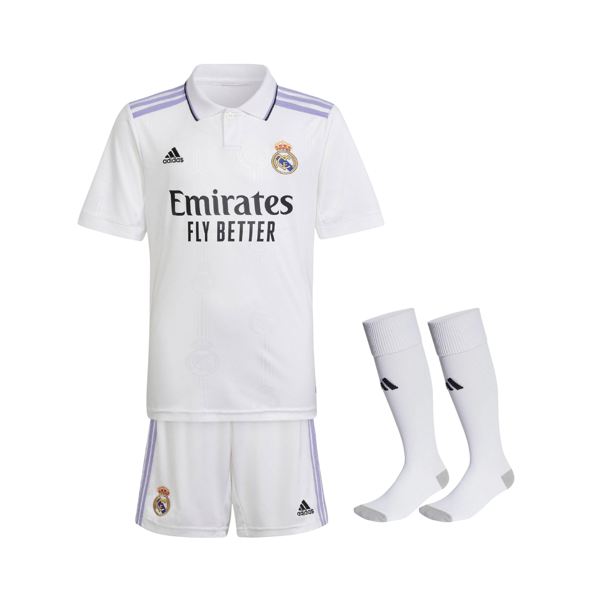 Kit - Real Madrid Domicile 22/23 - Vue de face