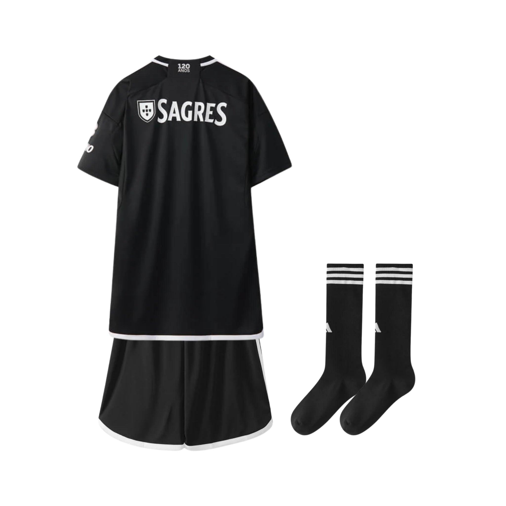 Kit - Benfica Extérieur 23/24 - Vue de dos