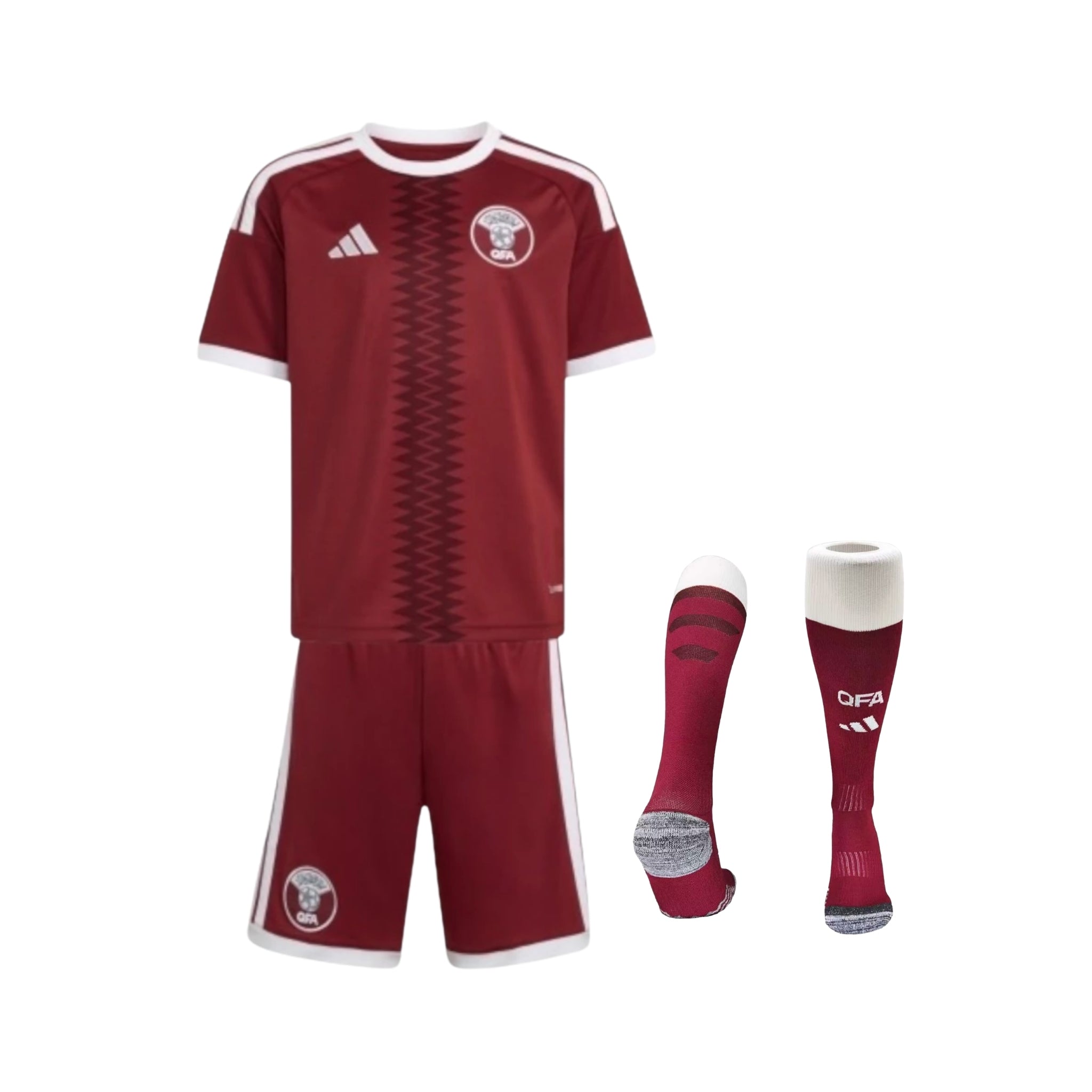 Kit - Qatar Domicile 26/27 - Vue de face