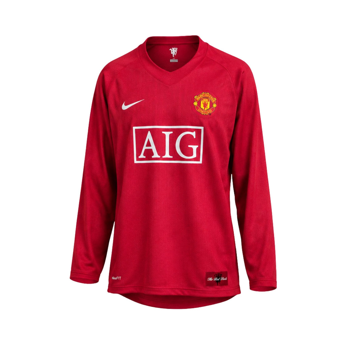 Manchester United Domicile 07/08 - Manches longues