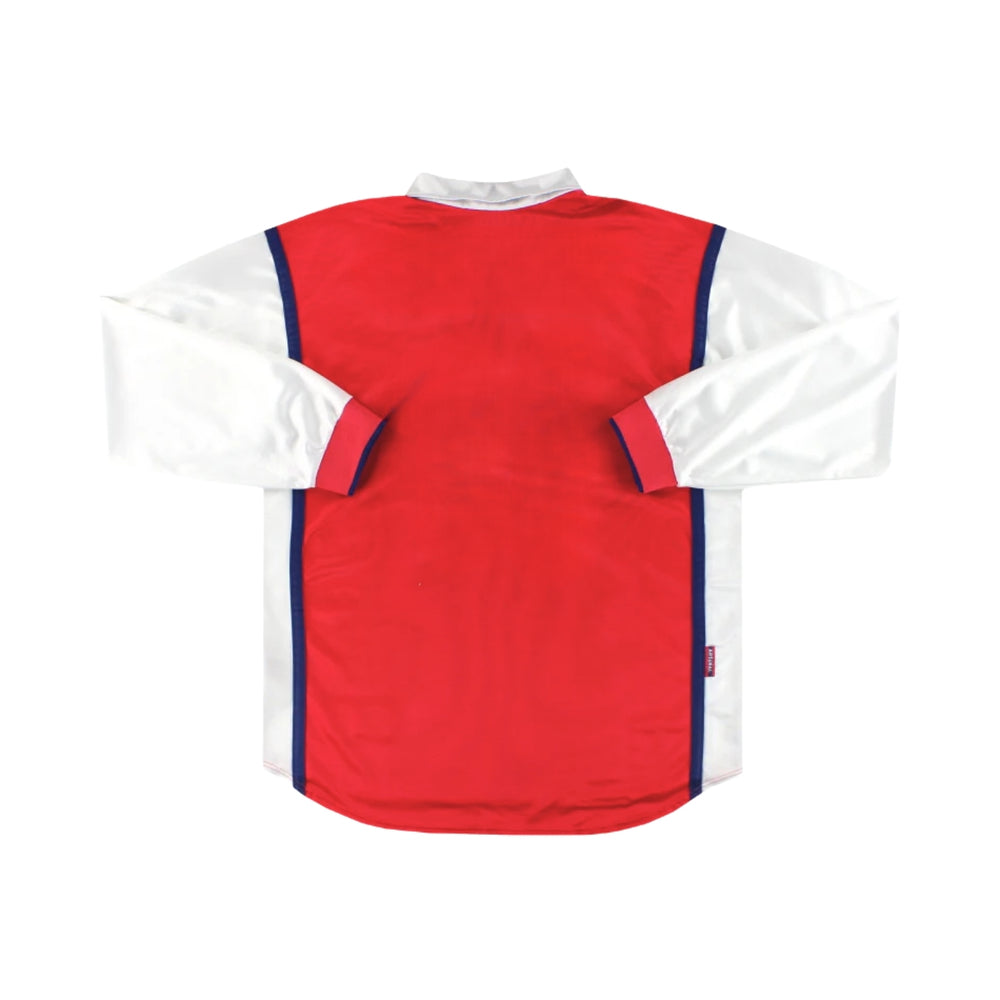 Camiseta Local Arsenal 98/99 - Manga Larga