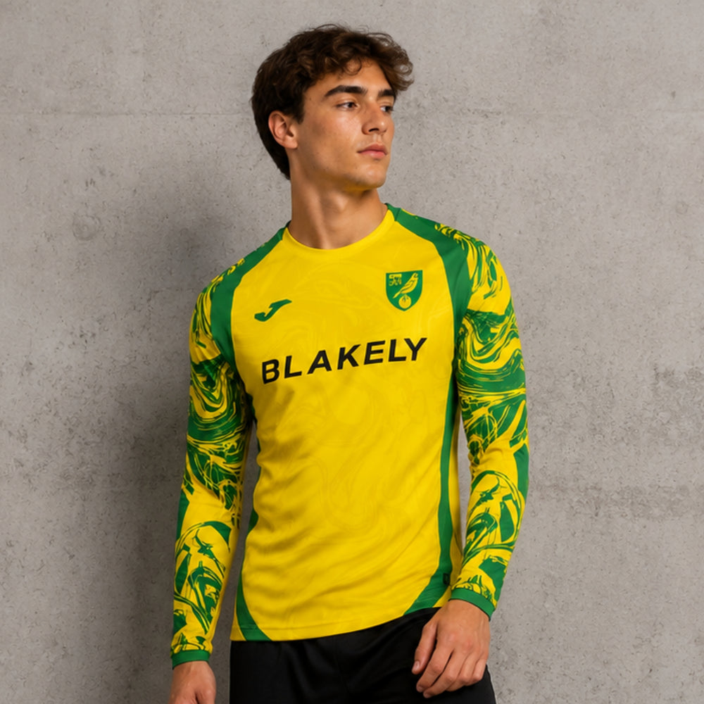 Norwich City Domicile 26/27 - Manches Longues