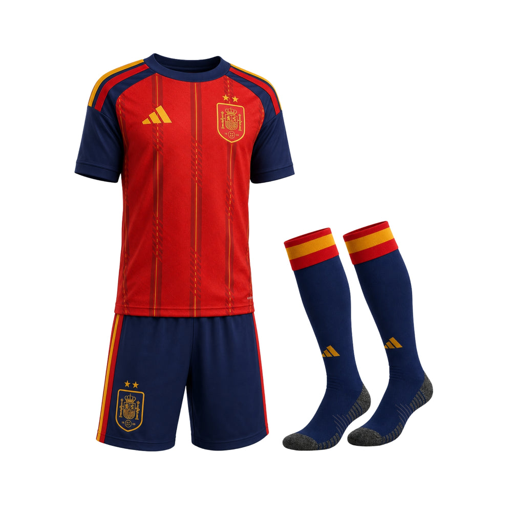 Espagne - Kit Domicile 26/27 - Champions Du Monde 2026