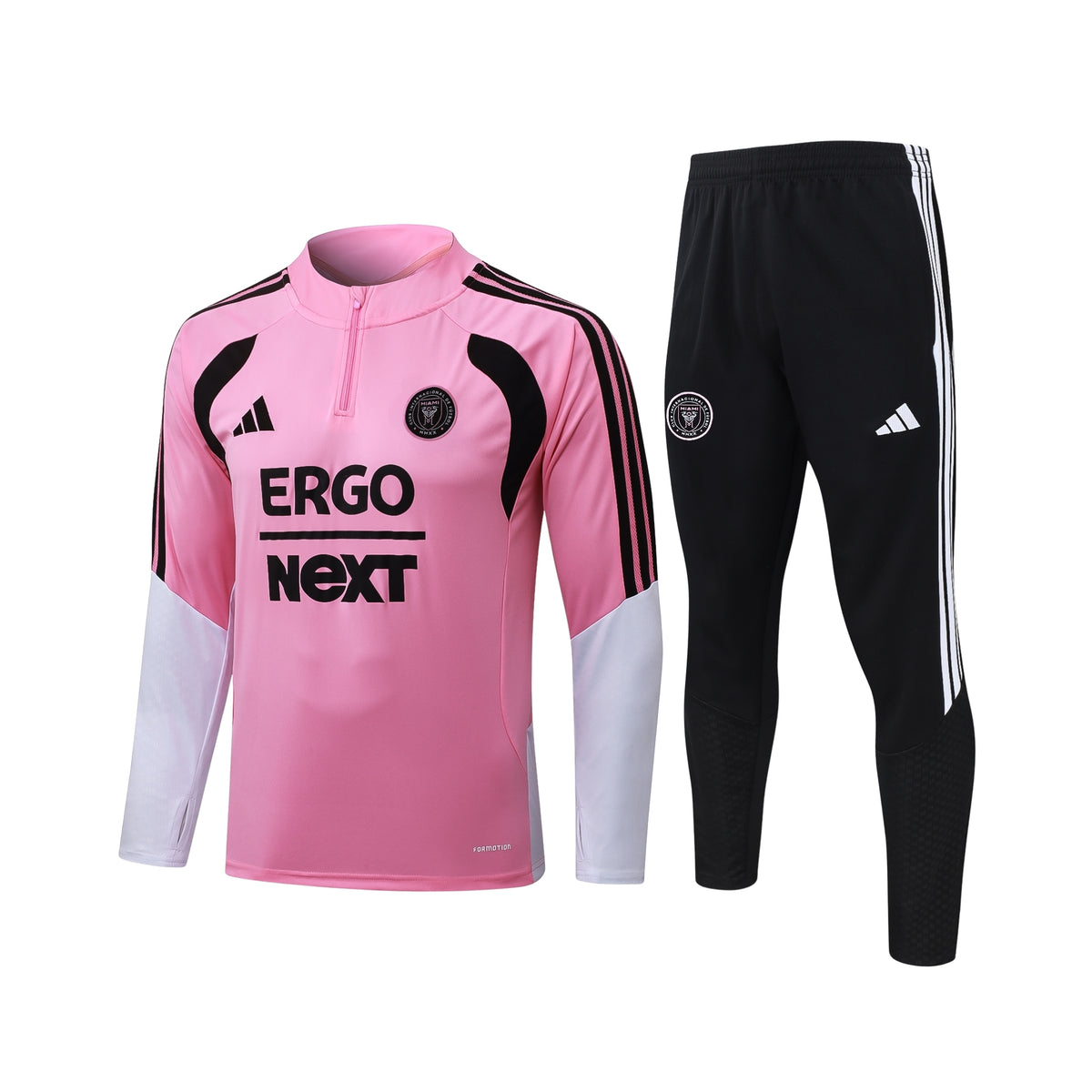 Inter Miami 26/27 - Survêtement - 1/2 Zip - Rose et Noir