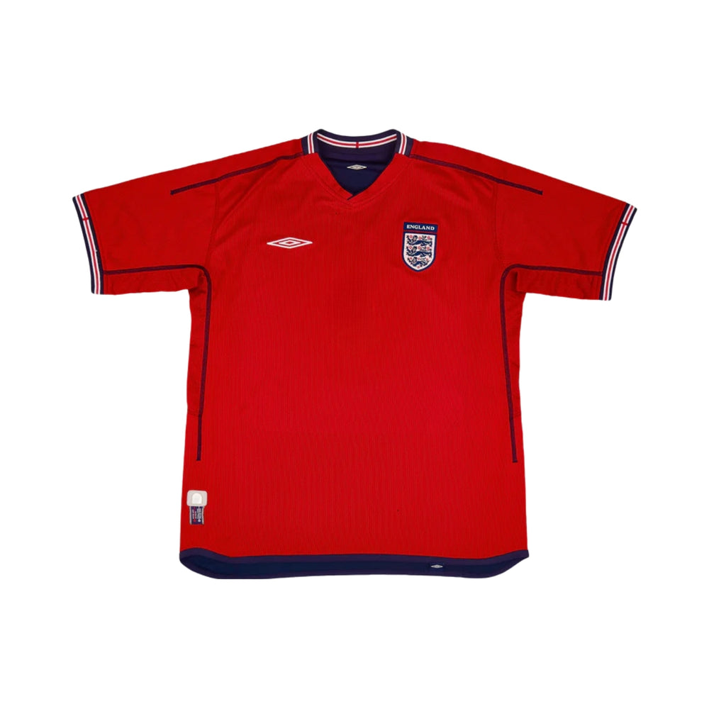 Camiseta Inglaterra Visitante 02/03