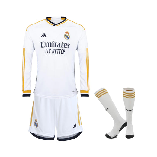 Kit - Real Madrid Home 23/24 - Long Sleeves