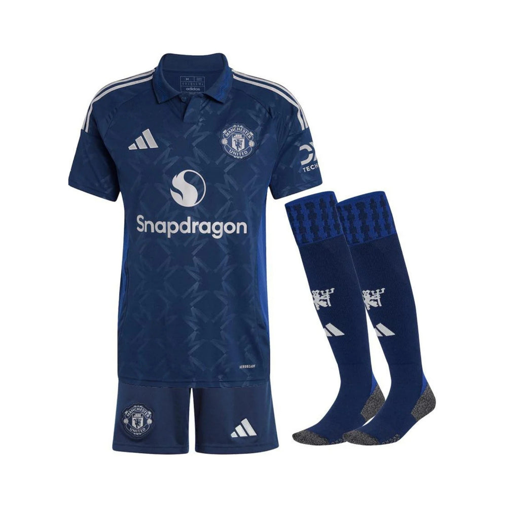 Kit Infantil Manchester United Visitante 24/25