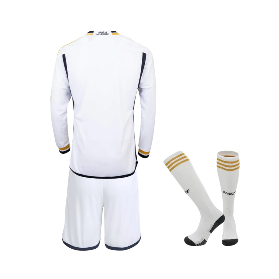 Kit - Real Madrid Domicile 23/24 - Manches Longues