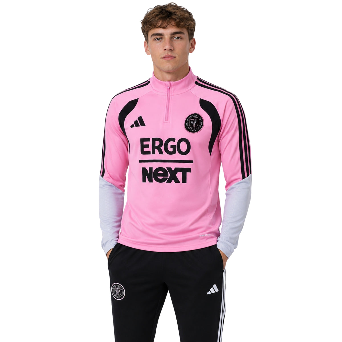 Inter Miami 26/27 - Survêtement - 1/2 Zip - Rose et Noir