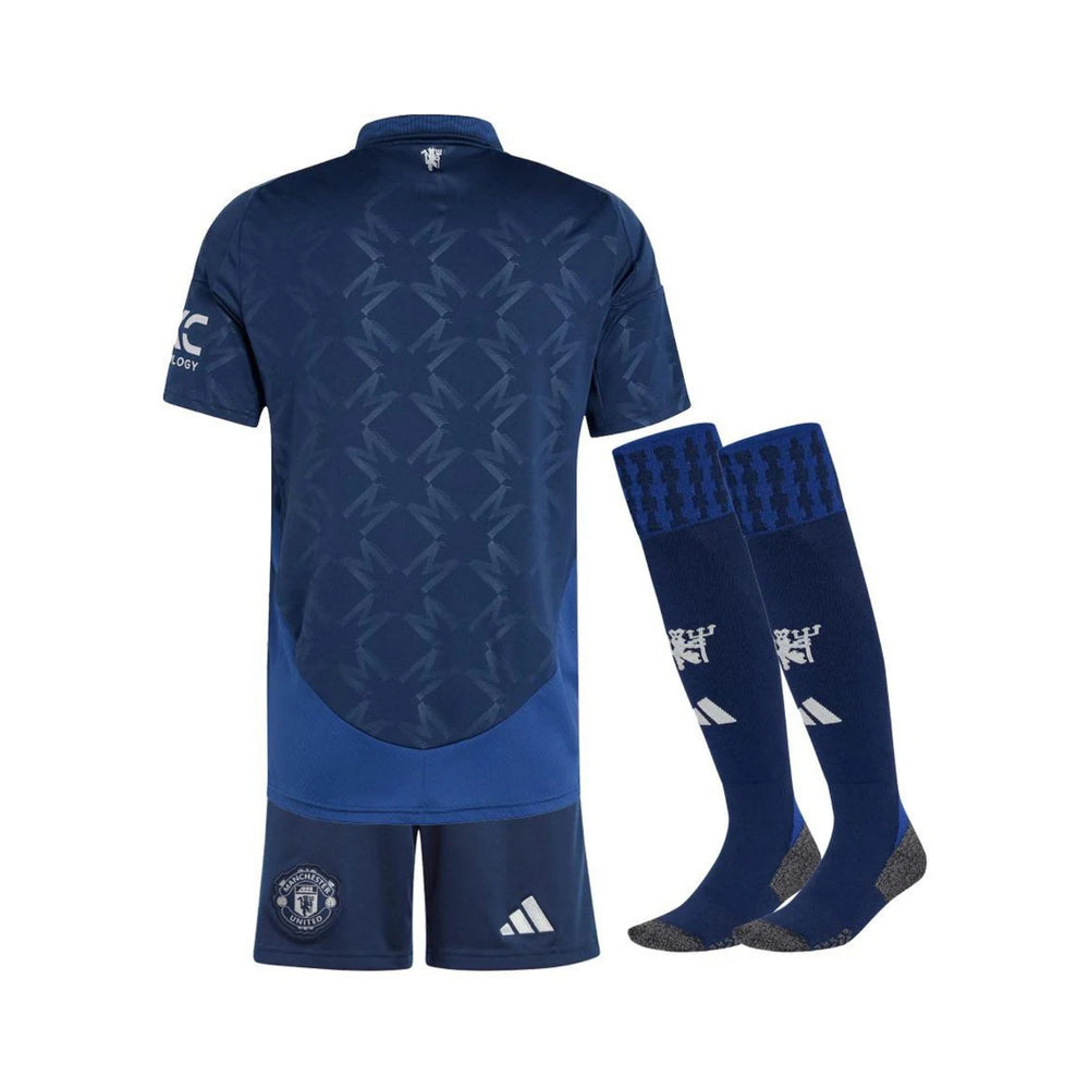 Kit Infantil Manchester United Visitante 24/25