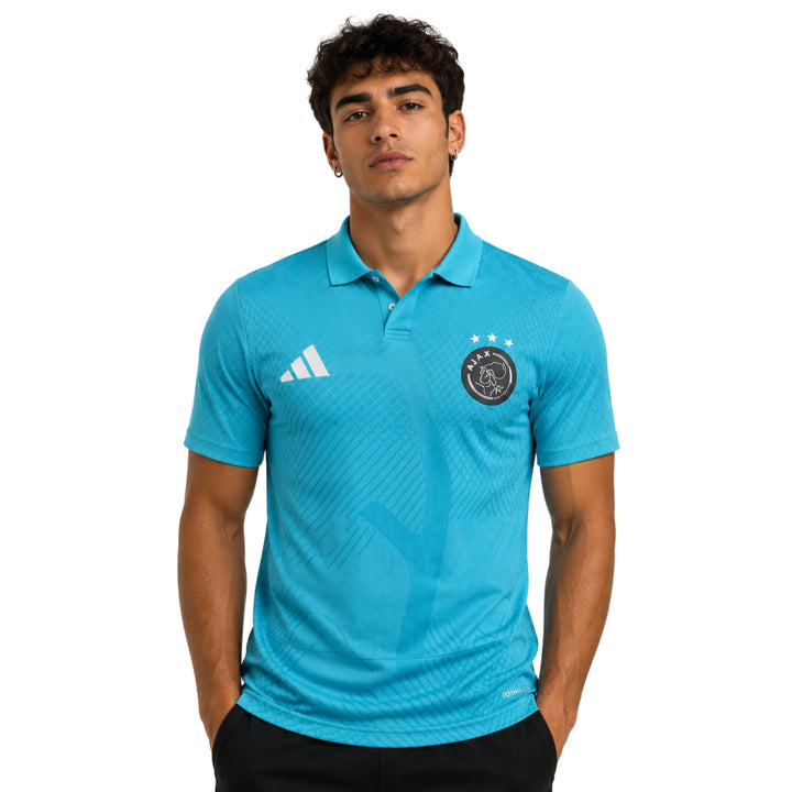 Ajax Polo 25/26 - Version Joueur - Turquoise