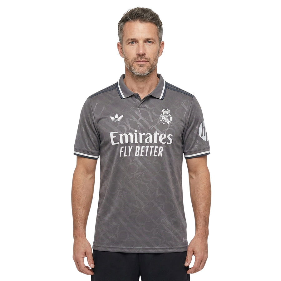 Real Madrid Troisième 24/25 - Symbole HP inclus