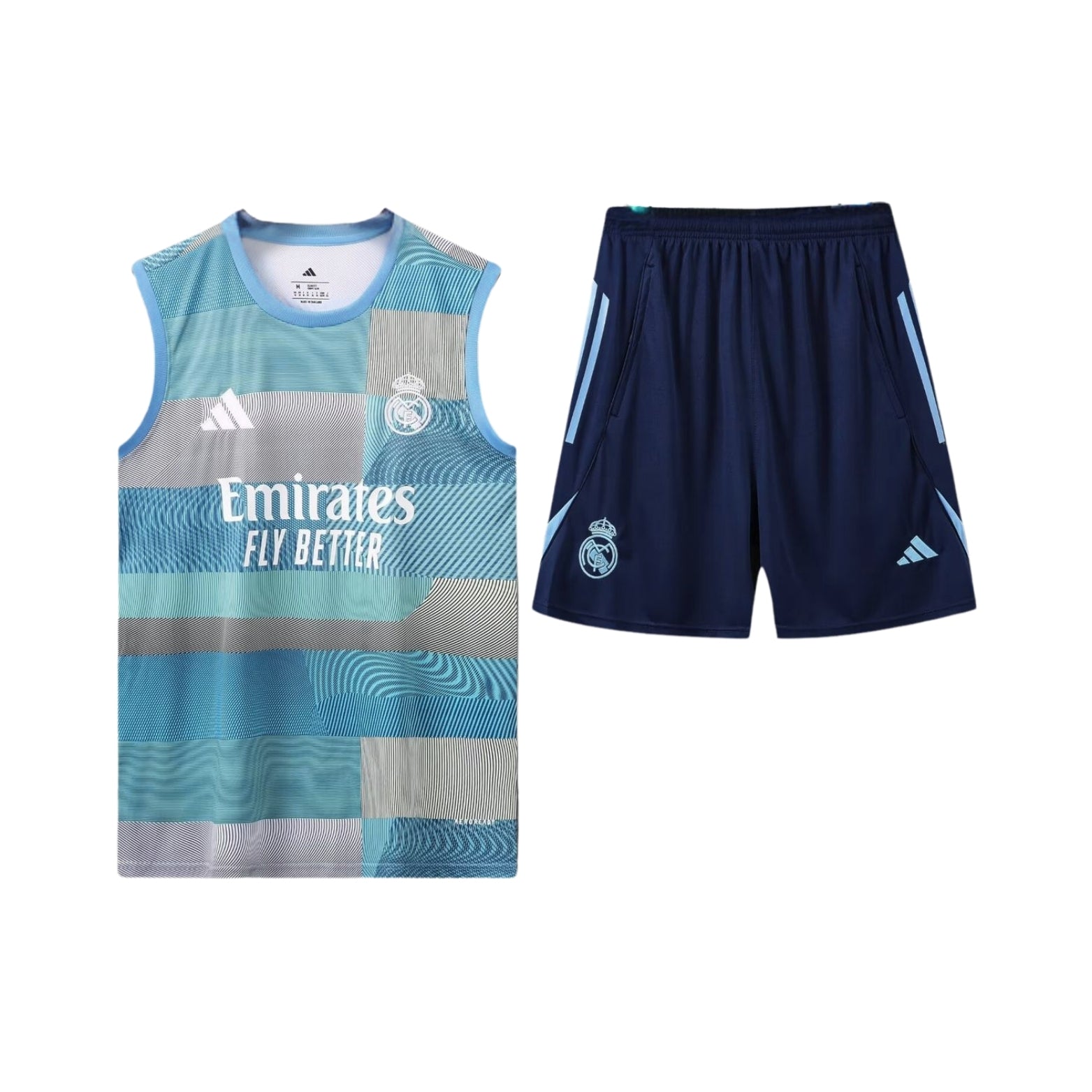 Real Madrid 25/26 - Équipement de Entraînement - Manches Cava