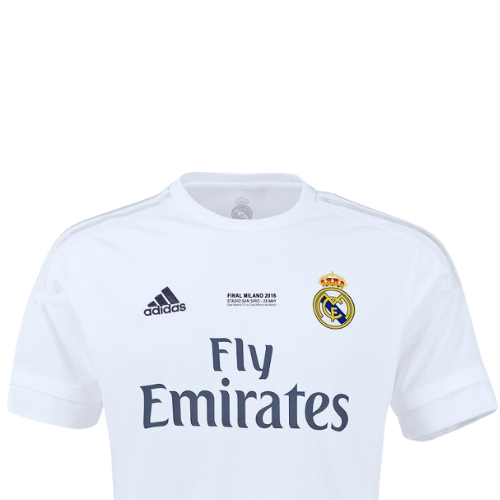 Real Madrid Domicile 15/16 - Finale de la Ligue des Champions - Détail