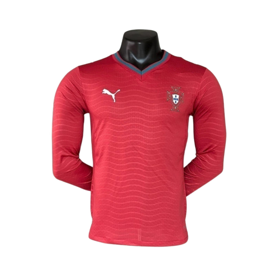 Portugal Domicile 26/27 - Coupe du Monde 2026 - Manches Longues - Version Joueur
