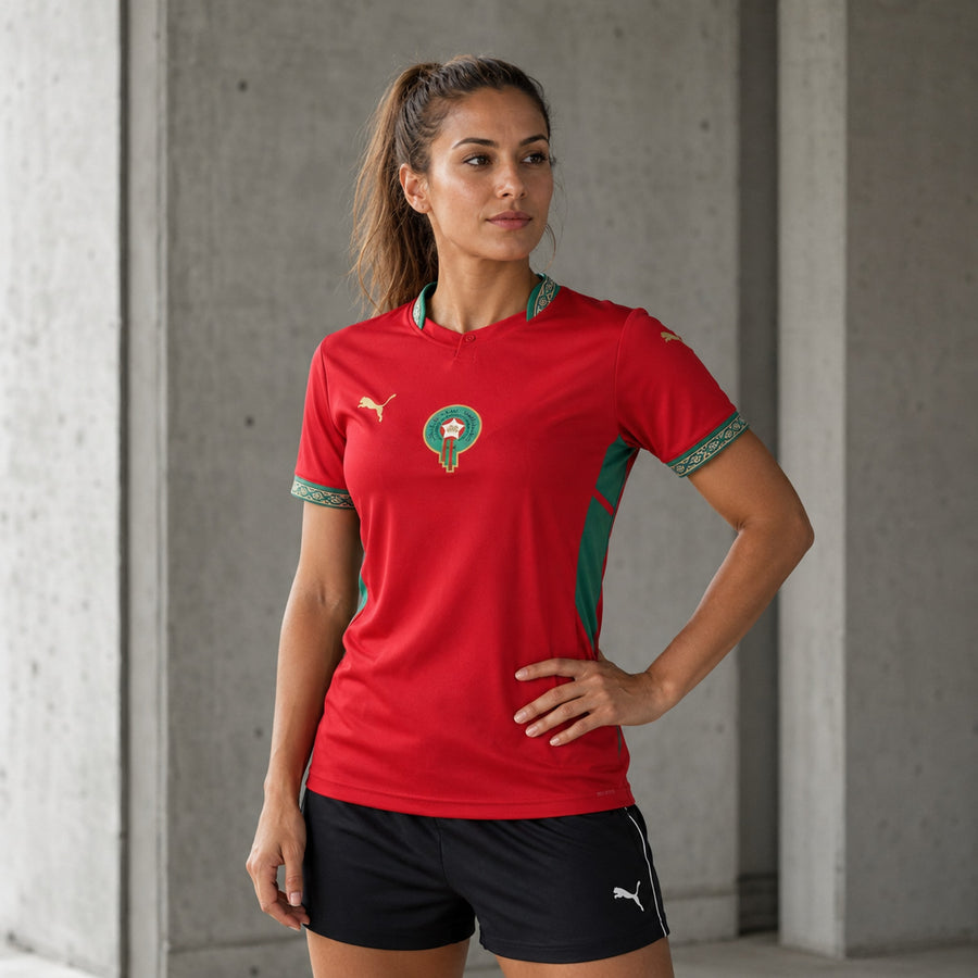 Maroc Domicile 26/27 - Coupe du Monde 2026 - Version Féminine