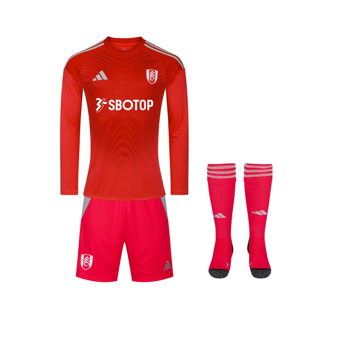 Kit - Fulham Gardiens de But 25/26 - Manches Longues - Rouge