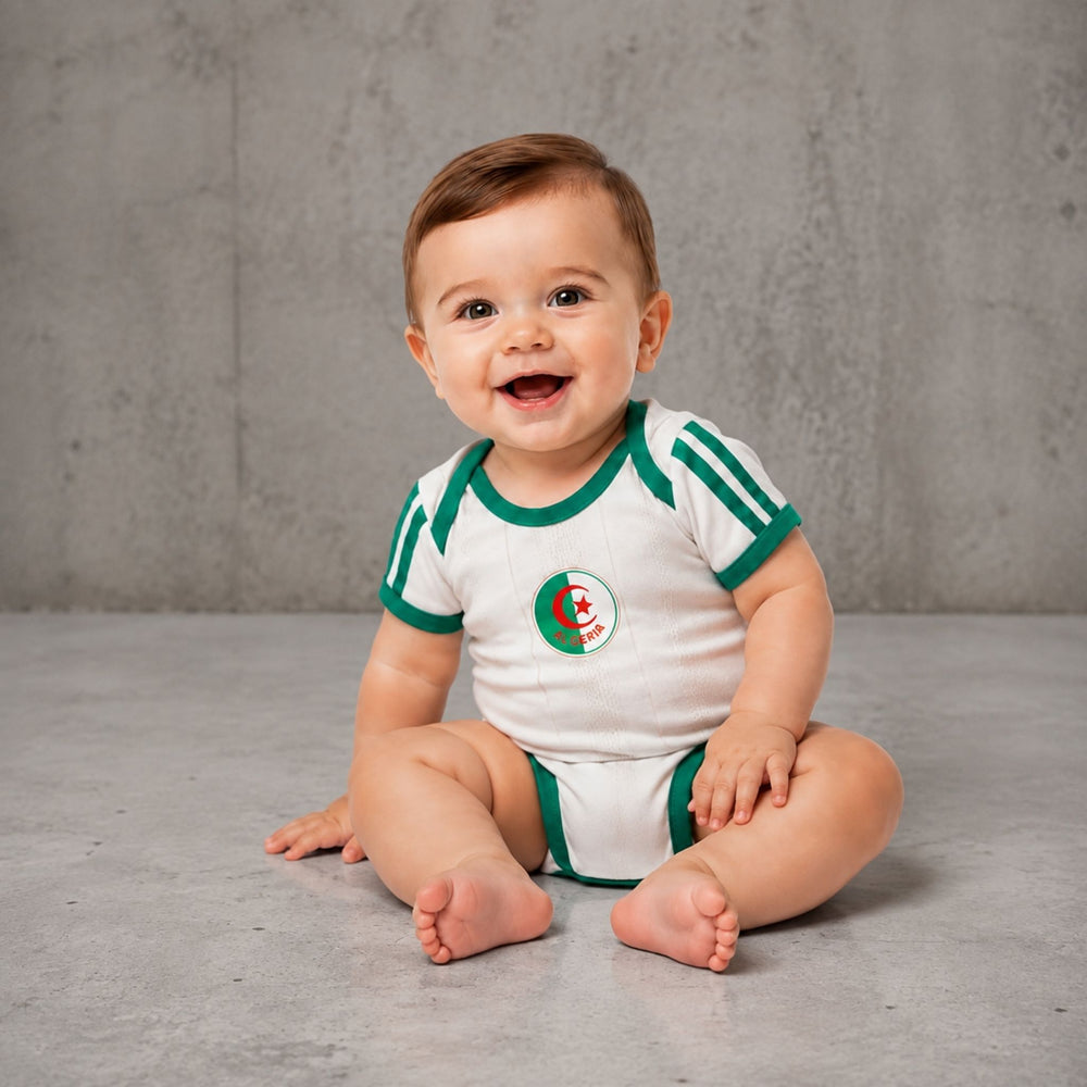 Algérie - Body Bébé Domicile 26/27 - Coupe du Monde 2026