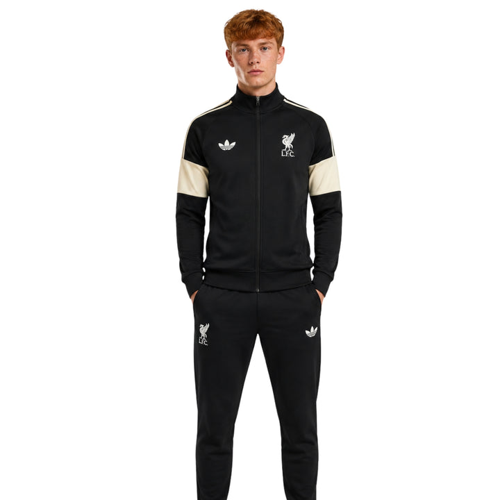 Liverpool 26/27 - Survêtement - Zip Complet - Noir et Beige