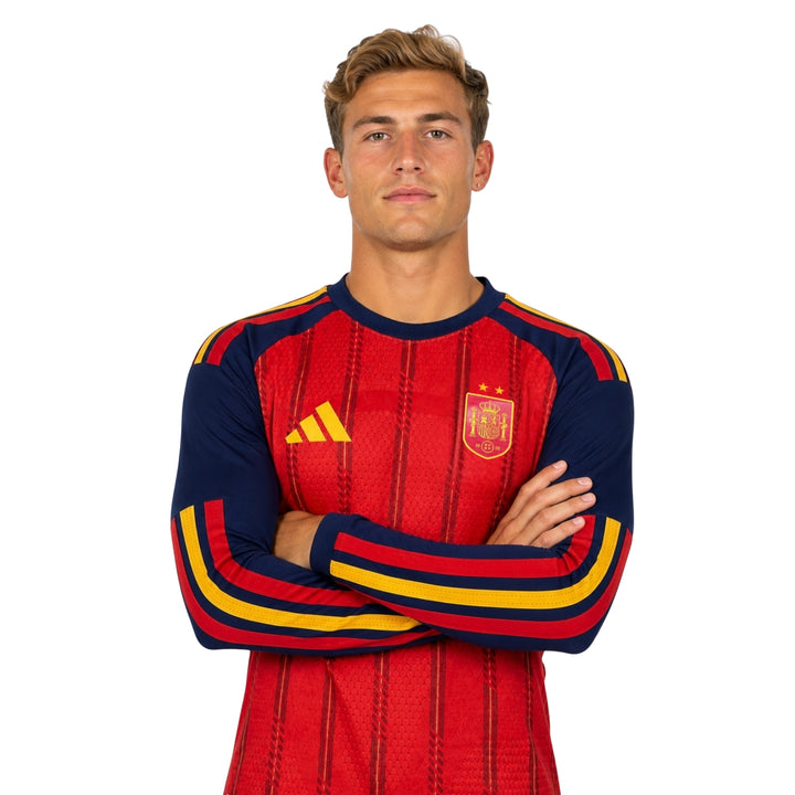 Espagne Domicile 26/27 - Champions Du Monde 2026 - Manches Longues - Version Joueur