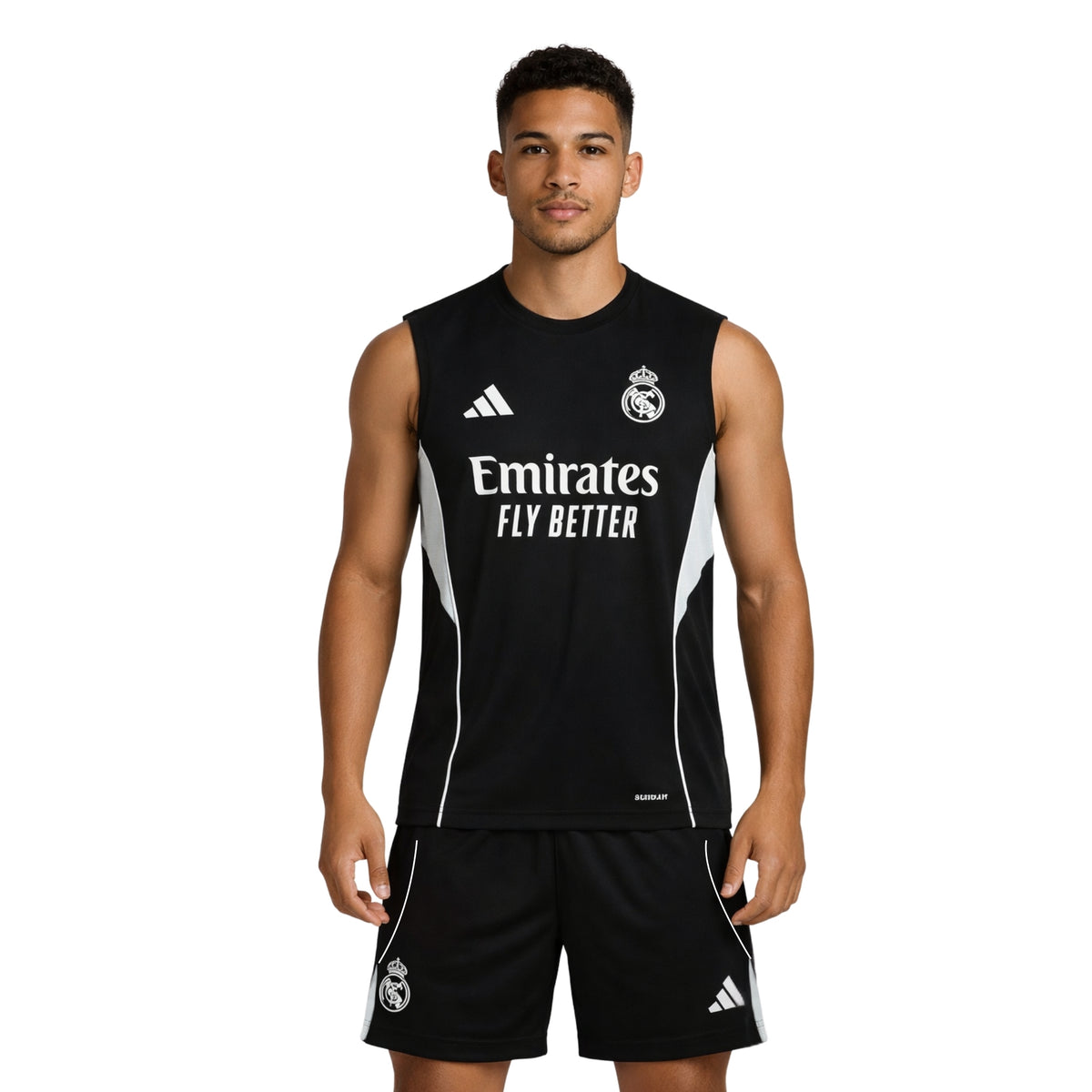 Real Madrid 25/26 - Équipement de Entraînement - Manches Cava - Vue de dos