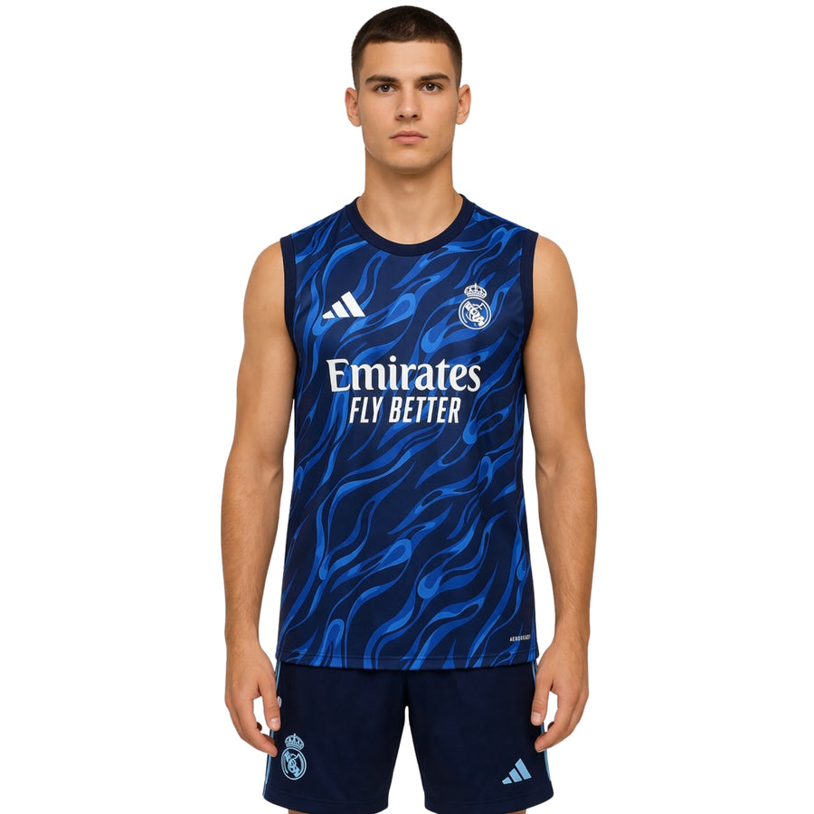 Real Madrid 25/26 - Équipement de Entraînement - Manches Cava