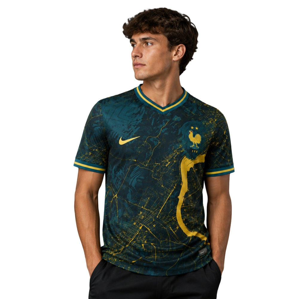 France Special Edition 26/27 - World Cup 2026 - Player Version - Green and Gold