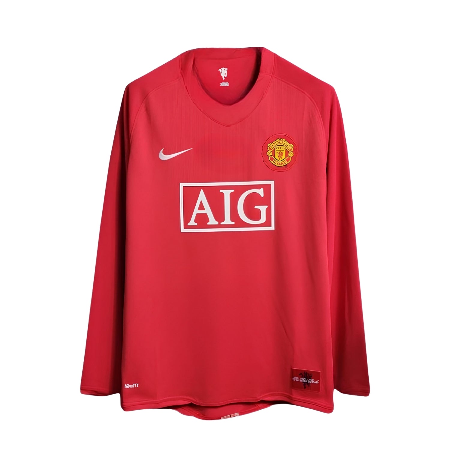 Manchester United Domicile 07/08 - Manches longues