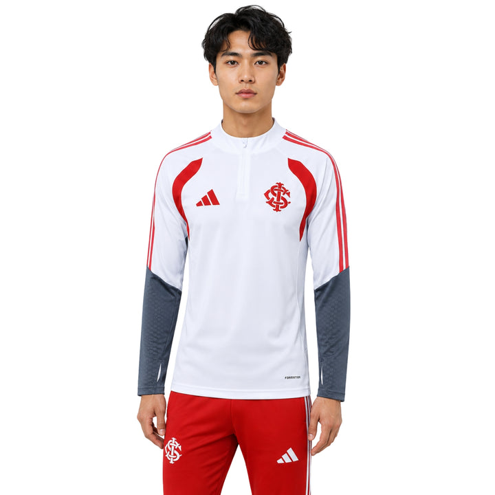 Internacional 26/27 - Survêtement - 1/2 Zip - Blanc