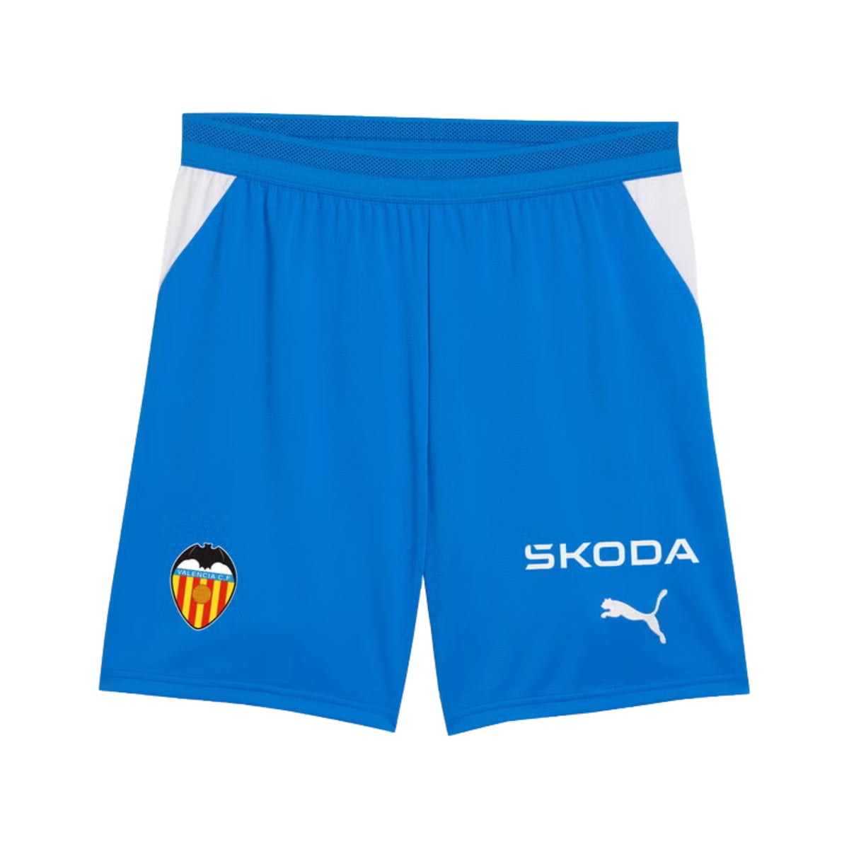 Short Valencia Gardiens de But 26/27 - Bleu et Blanc