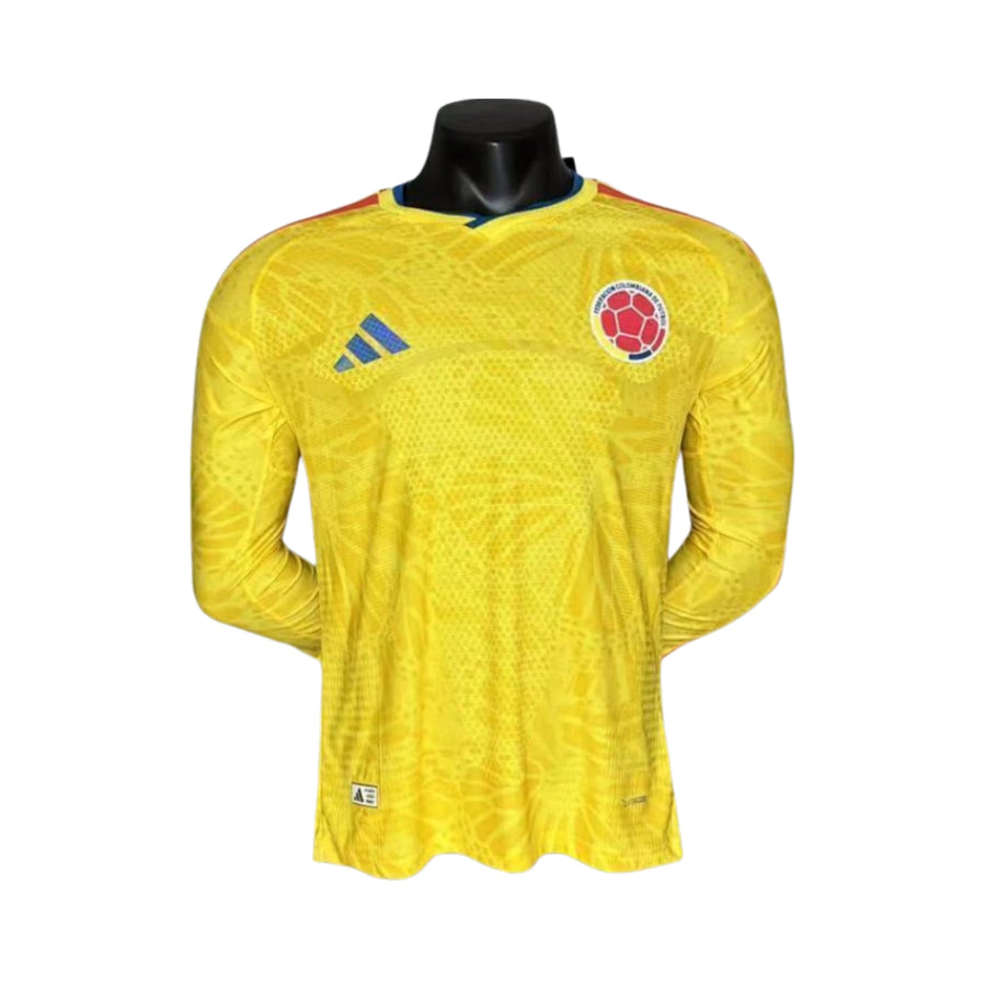 Colombie Domicile 26/27 - Coupe du Monde 2026 - Manches Longues - Version Joueur